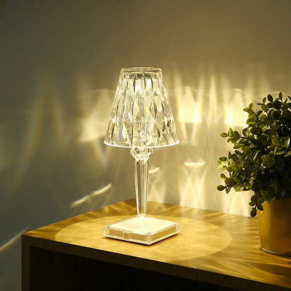 LED Crystal Diamond Table Lamps